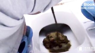 Desi Indian Girl doing Scat,Pooping,Shitting,Potty,Poop,Shit,Scatting, in Desi Style