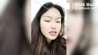 Girl's sexy long tongue 11