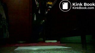 Watch this hairy tight hole getting stretched by thick creamy turds
