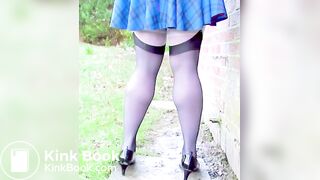 BlueGirl70 Sexy Nylons Tease