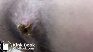 Peeping an Asian Guy Dirty Hole Close Up