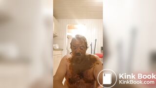 Shit smearing all over me