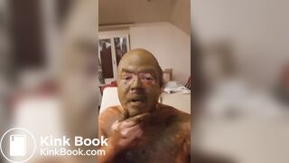 Shit smearing all over me
