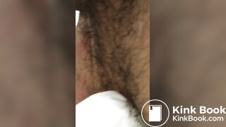 Taiwanese Guy With Hairy Ass Taking a Shit