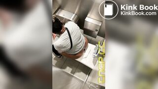 Ebony Toilet Voyeur