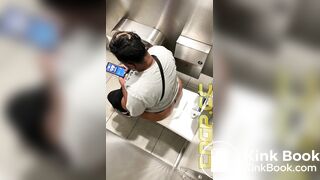 Ebony Toilet Voyeur