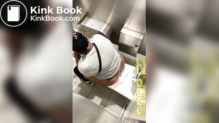 Ebony Toilet Voyeur