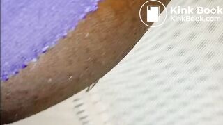 BlueGirl70 Purple Stockings Crotch