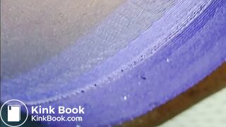 BlueGirl70 Purple Stockings Crotch