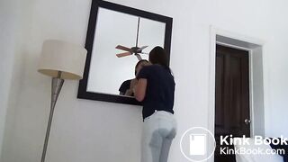 Mandy More - White pants wetting #2