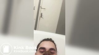 HUGE shit on FACE and NOSE martin masa scatpig EXPOSED