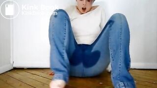 Kim - Messing pull-up under jeans