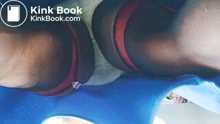 BlueGirl70 Under Skirt Tease