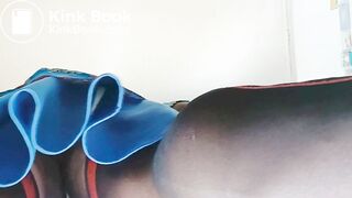 BlueGirl70 Under Skirt Tease