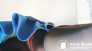 BlueGirl70 Under Skirt Tease