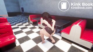 Big Woman's Fast Food Aftermath