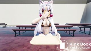 Long Hair Anime Cat Girl Major Diarrhea