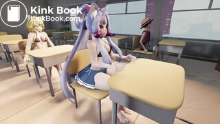 Long Hair Anime Cat Girl Major Diarrhea