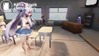 Long Hair Anime Cat Girl Major Diarrhea