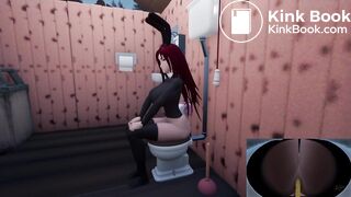 Erza Scarlet's (Fairy Tail) Major Diarrhea Stomach Relief