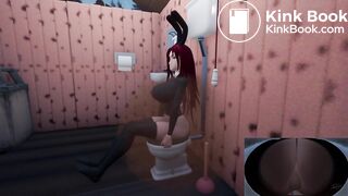 Erza Scarlet's (Fairy Tail) Major Diarrhea Stomach Relief