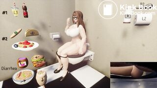 Big Girl Toilet Game Dreams