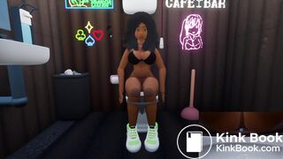 Black Woman Massive Atomic Diarrhea
