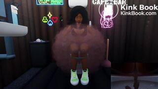 Black Woman Massive Atomic Diarrhea