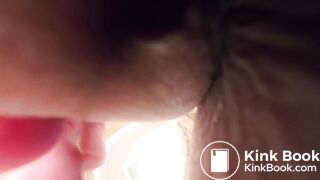 Pooping 628 - Butt Crack Eye View