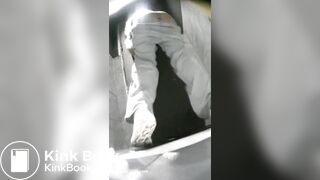 Chinese Women desperate to get her Poop out