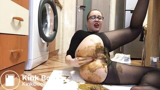 Ella Gilbert - Shitting tights & dirty fisting (talking to Steeve)