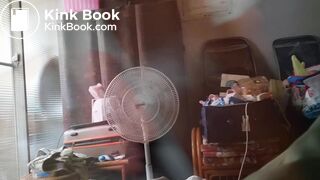 Pooping 446 - Walking Naked in Family's House in Taiwan