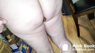 Pooping 291 - Walking the Poop with Greasy Butt