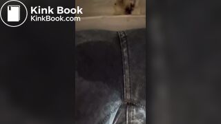 latina shits her jeans