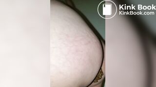 Pooping 245 - Quick Dump, No Wipe, Wife Watching TV Downstairs