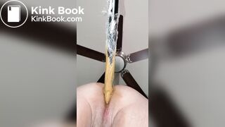 Pooping 238 - Shit on a Stick X-Rayed