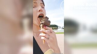 Shitty ice cream & smearing