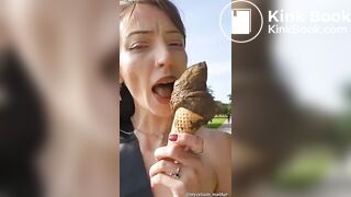 Shitty ice cream & smearing