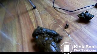 Huge poo & play