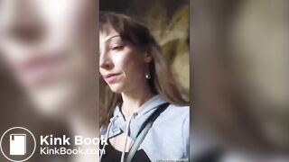 Shitting & smearing in a cave