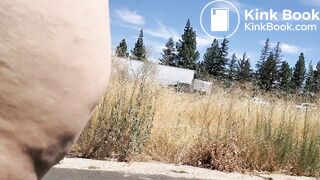 Flashing 3 - with my FAT Butt