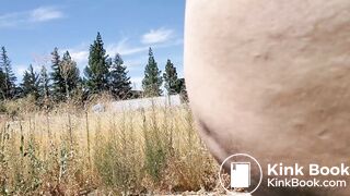 Flashing 3 - with my FAT Butt