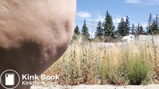 Flashing 3 - with my FAT Butt