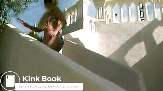 Ana outdoor piss and poo