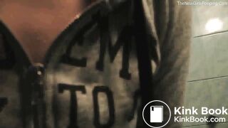 Bulgarian girl pooping and peeing on toilet video 6