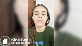 Girl's sexy long tongue 33