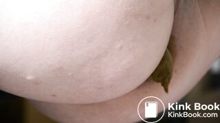 Pooping 696 - On Plate Close Up, 2 of 2